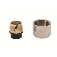 Накидная гайка для отвода L и T-образной трубки 3/4" Pradex