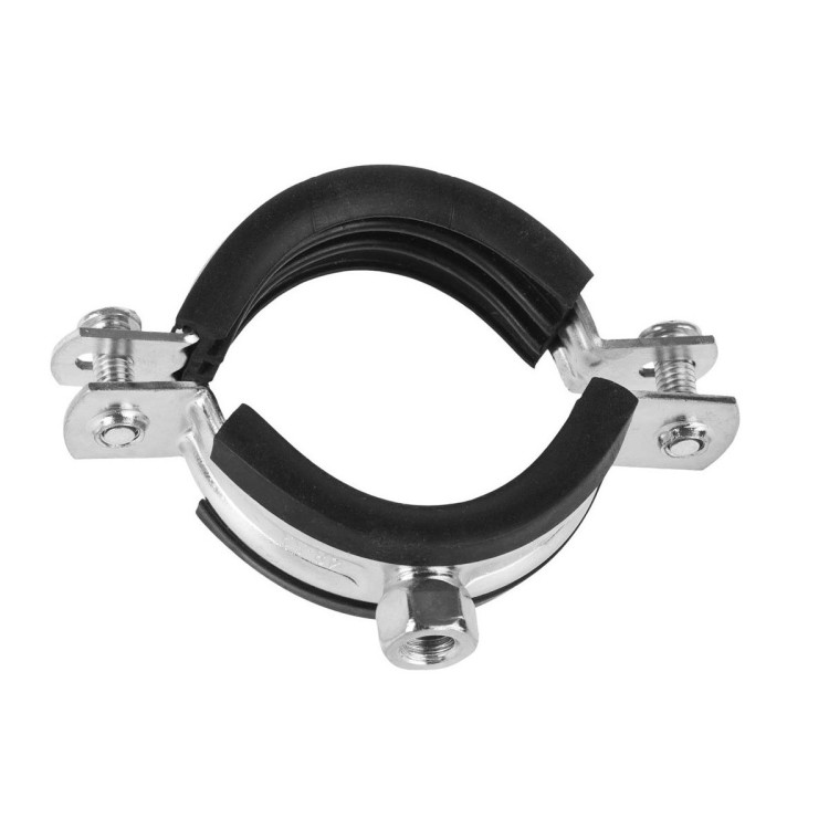 Хомут металлический с двумя винтами 2 1/2"