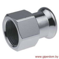 Steel соединитель с внутренней резьбой press 42хRp1 1/2"