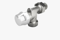 Аксиальный термостатический клапан 1/2" с преднастройкой