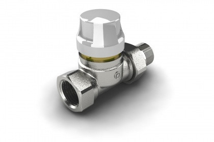 Термостатический клапан 1/2" прямой с повышенной пропускной способностью