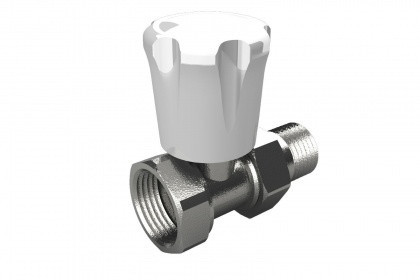 Радиаторный регулирующий прямой клапан 1/2"