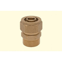 Цанговый переходник с наружной резьбой 20хR3/4" Pradex