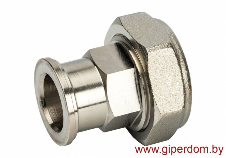 Соединитель с накидной гайкой и плоским уплотнением press 35хG1 1/2"
