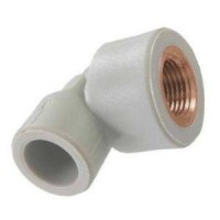 PP отвод с резьбой внутренней 25х1/2" Kan